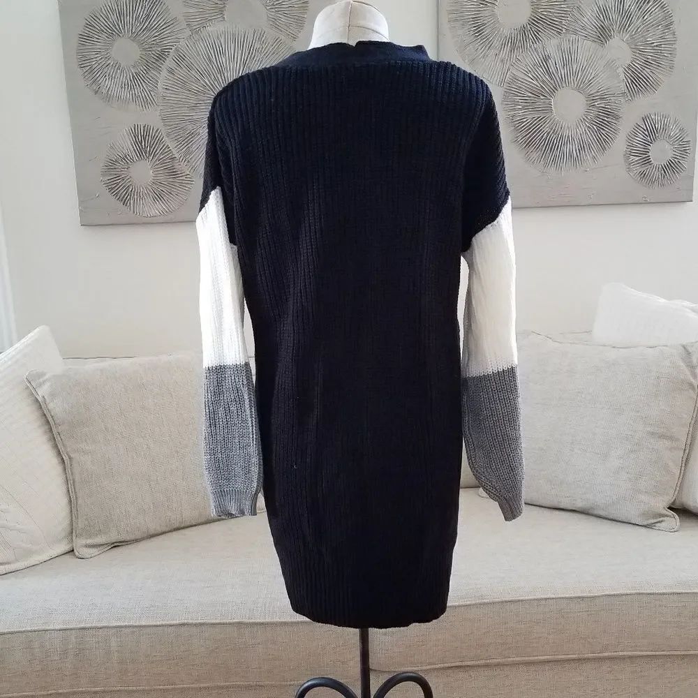 Love by Design Colorblock Cardigan sz Medium - Picture 5 of 8